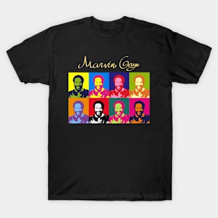 Marvin gaye pop art design T-Shirt